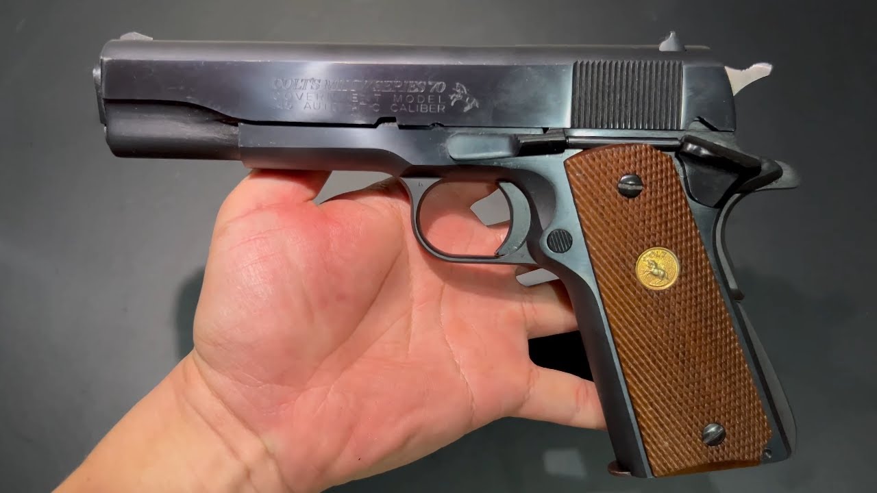 COLT MK IV SERIES 70 / ยืม 1911 เหล็กล้วน เดิมๆทั้งหมด บลูหมดจด อดไม่ได้
