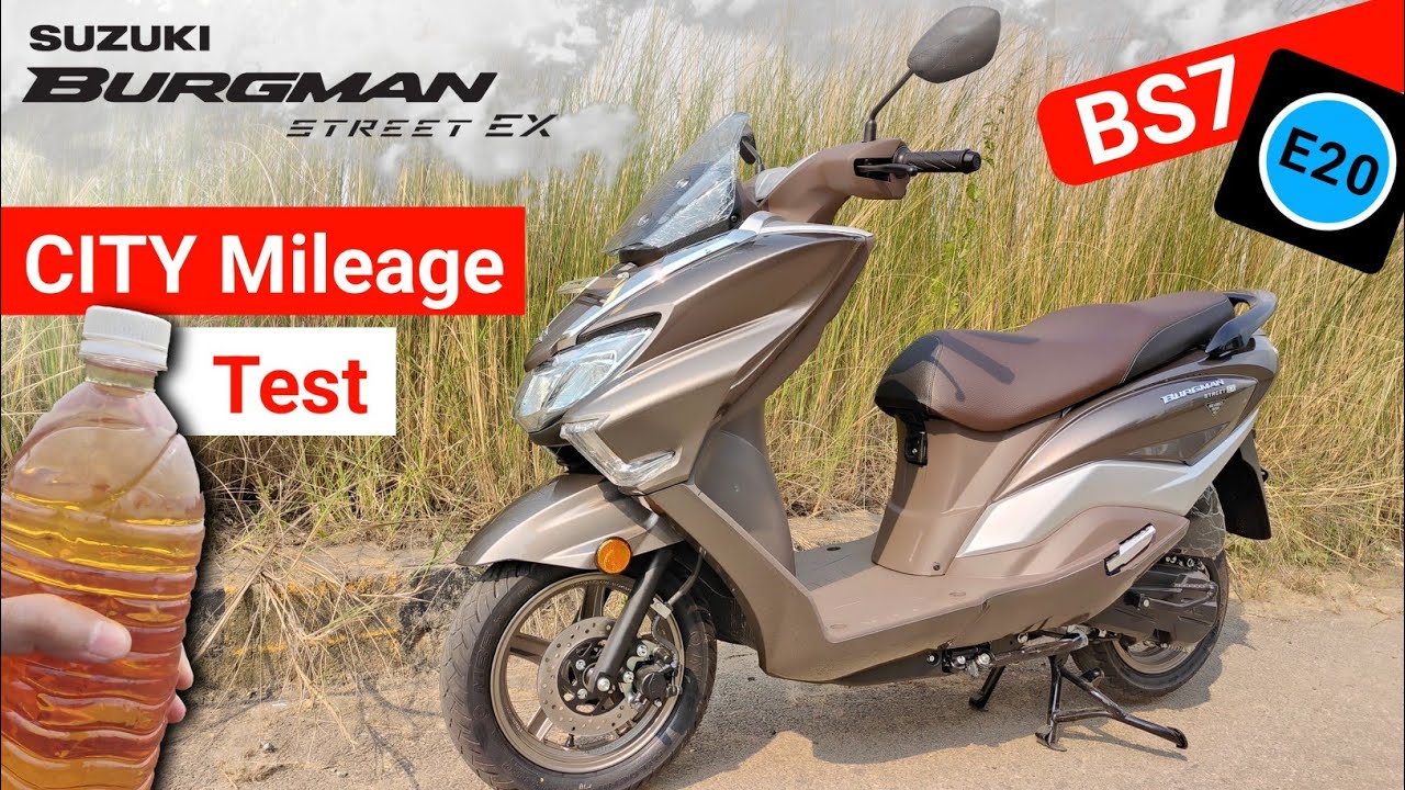 Suzuki Burgman Street EX Mileage Test Video | Burgman Street EX Mileage | New Updates| New| 125