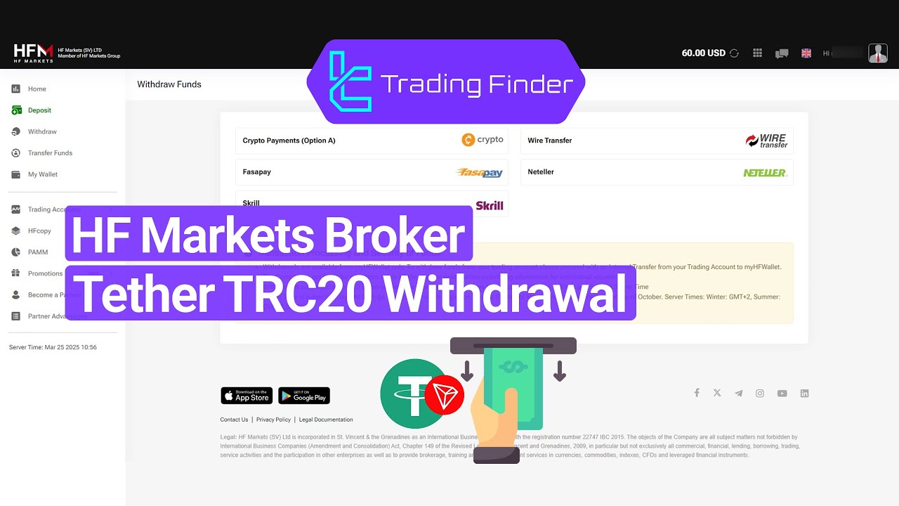 💰HF Markets TRC20 Withdrawal 2025 [Payment Amount between $20 and $22,000]-TFlab