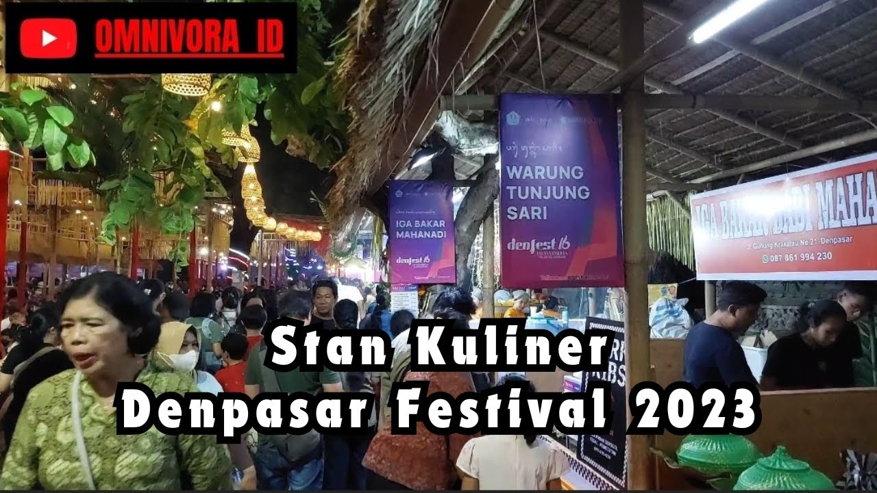 Stan Kuliner Denpasar Festival 2023