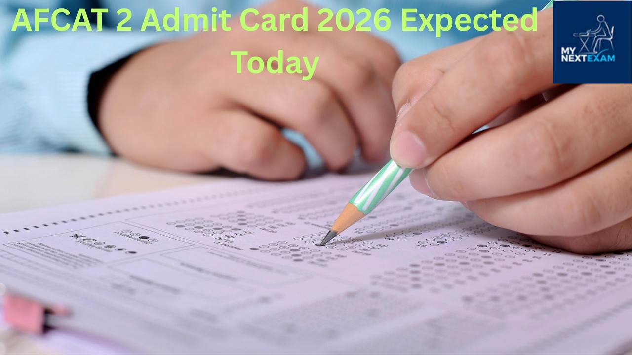 AFCAT 2 Admit Card 2026 Expected Today #afcat #afcat2026 #afcatmath #afcatstrategy