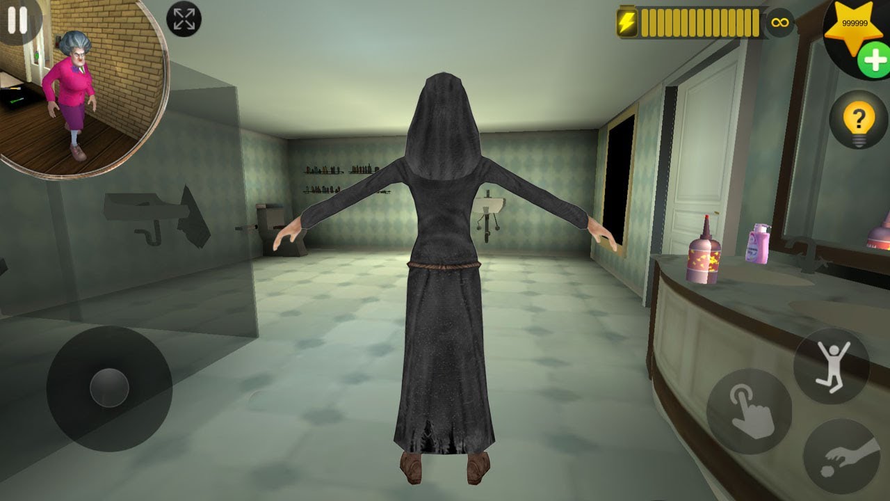 Scary Teacher 3D -miss t run away from evil nun