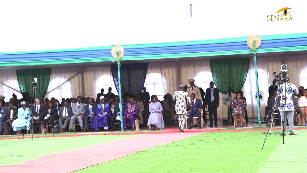 TOGO: INAUGURATION HOPITAL DOGTA LAFIE  /  MC MOMO