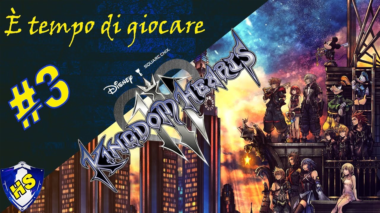 KINGDOM HEARTS 3 - Gameplay ITA -PS4PRO- #3 - IL TITANO ROCCIOSO