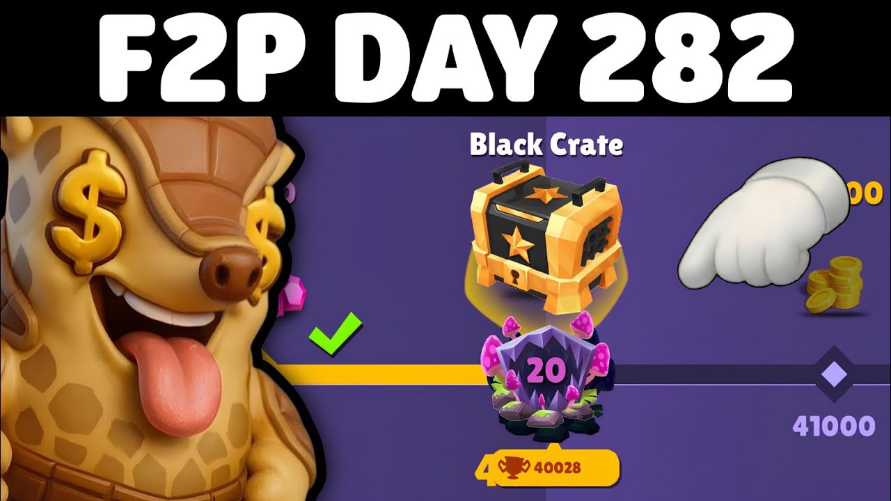 I Hit 40k Trophies As a "Free To Play" Player 🎉 (free Black Crate) 🔥 | Zooba 