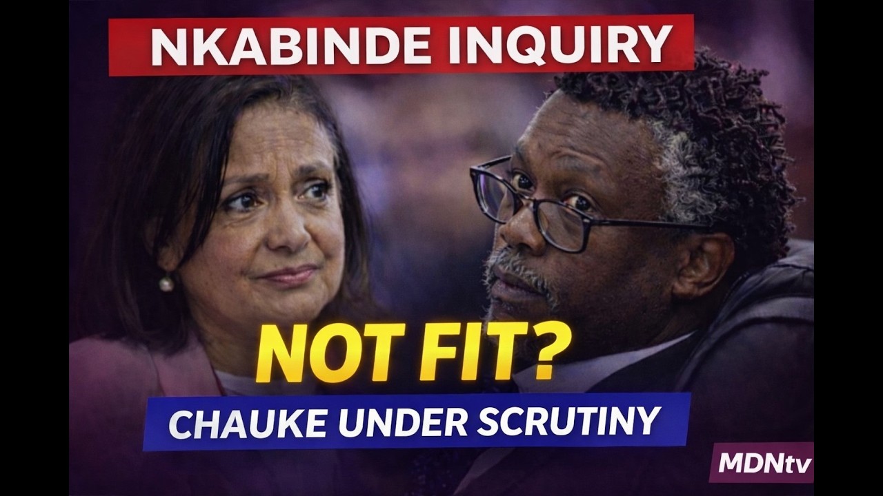 Ngcukaitobi Grills Batohi at Nkabinde Inquiry over Chauke Fitness