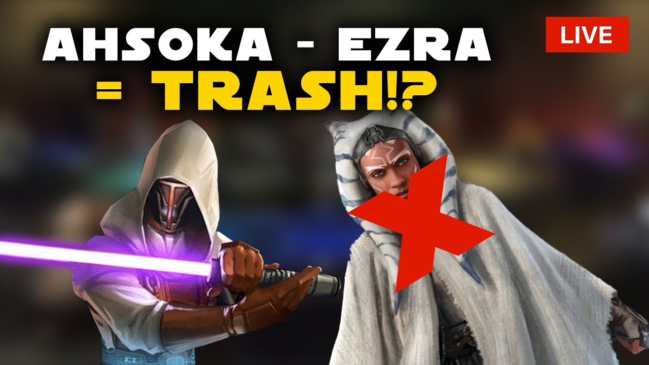 Stop putting Ahsoka without Ezra on defence! 3v3 GAC |  SWGOH Live