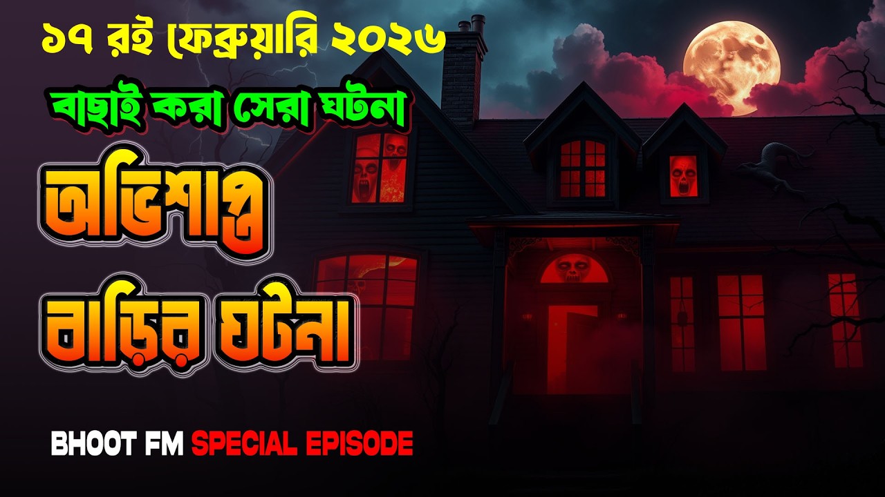 ভুতুড়ে বাড়ির সেই এক রাত | জীবিত ফেরা কারও হয়নি | Bhoot FM