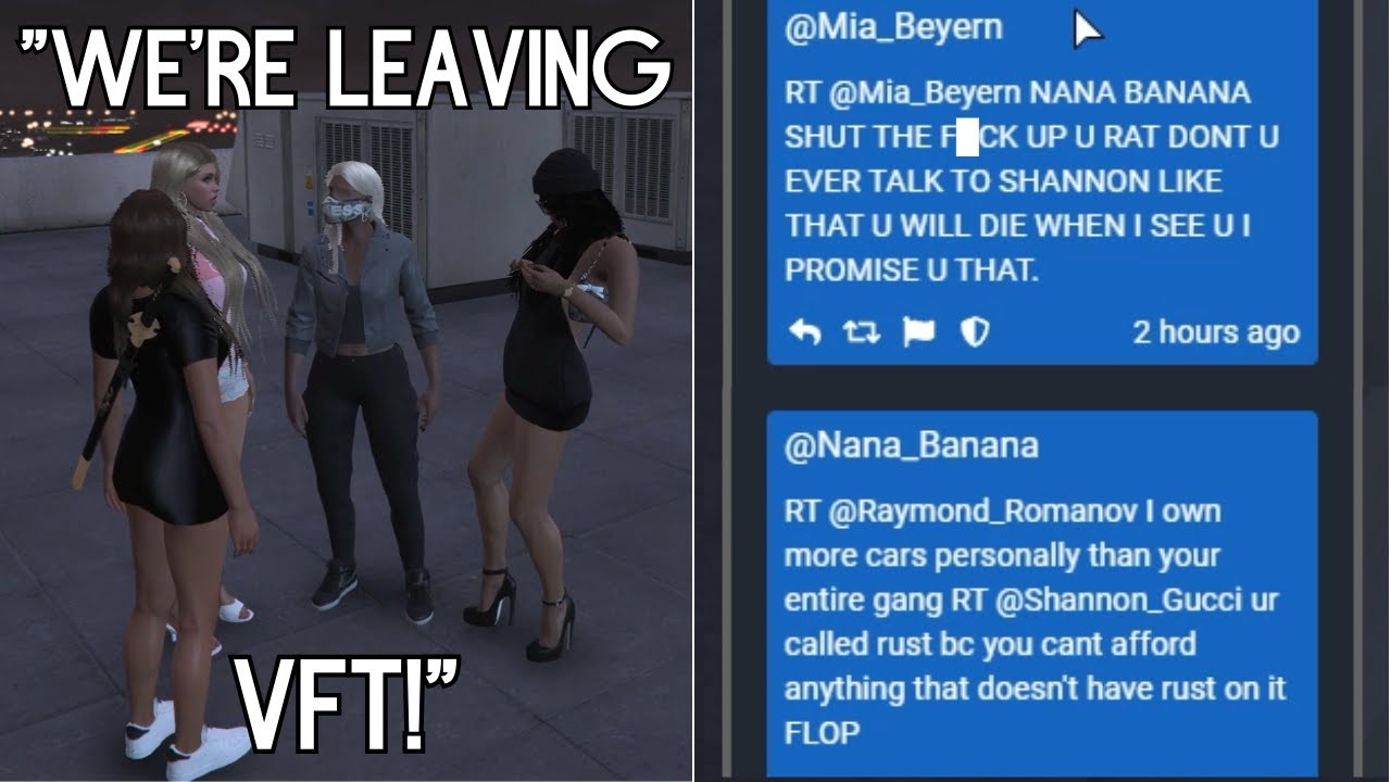 Valentine, Brittany, & Naomi threaten to leave VFT over Mia & Shannon's actions to RUST & Seaside