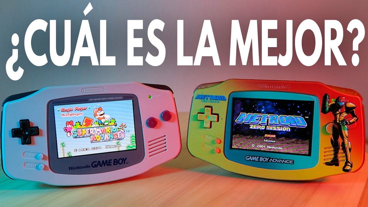La GameBoy Advance DEFINITIVA Cual es la MEJOR PANTALLA