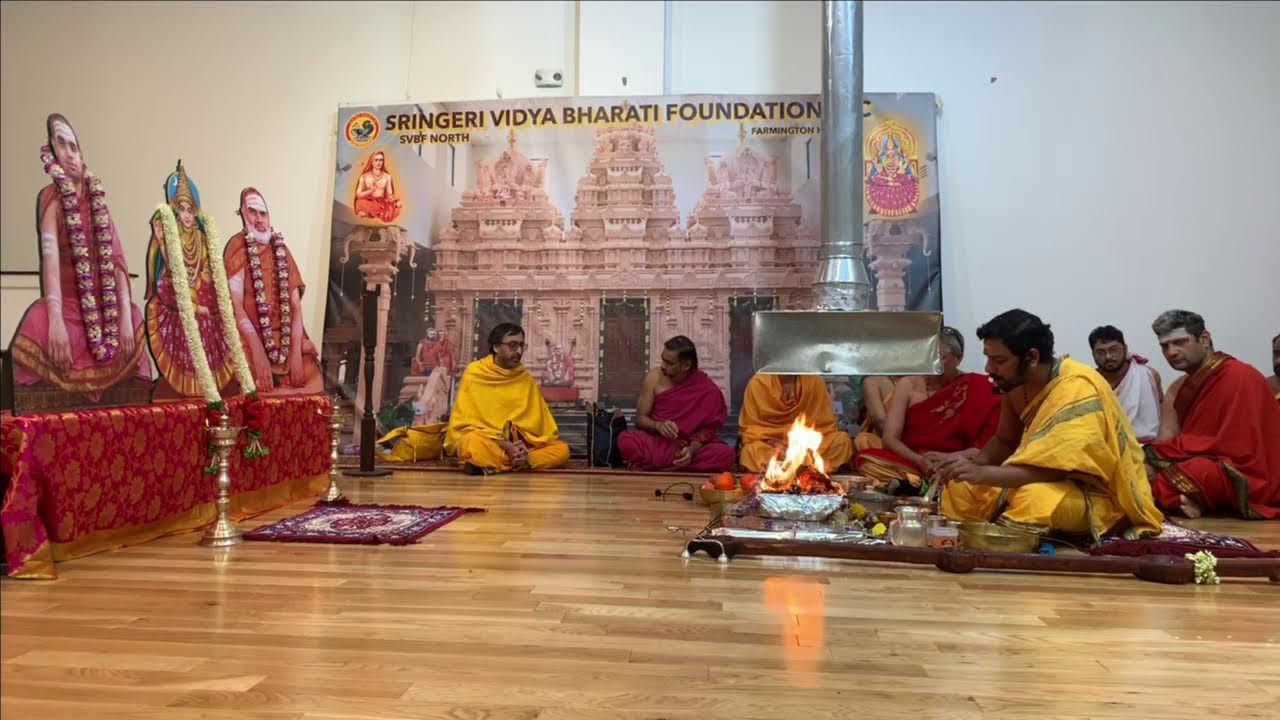 MAHA SHIVARATRI 2026 - RUDRA HOMAM @ Sri Sharadamba Temple, SVBF North, Michigan