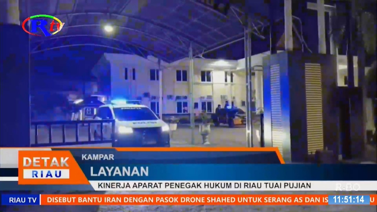 KINERJA APARAT PENEGAK HUKUM DI RIAU TUAI PUJIAN