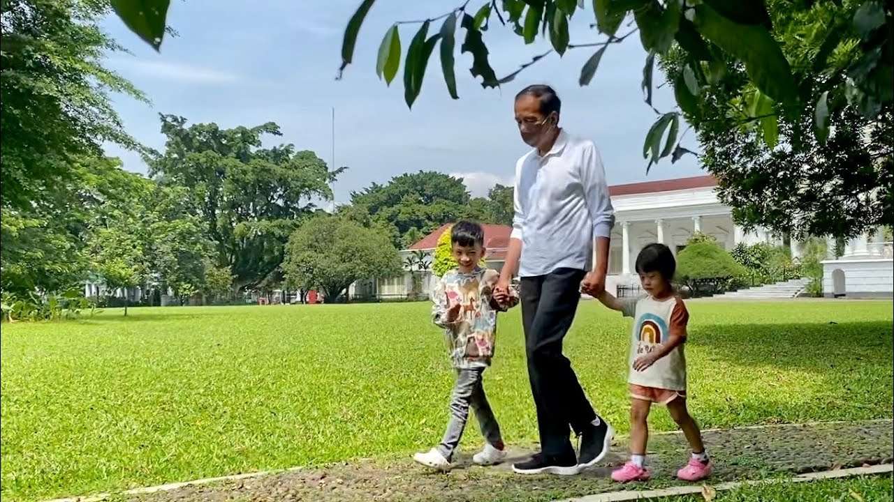 Momen Presiden Jokowi Bersama Jan Ethes dan Sedah Mirah di Awal Tahun 2022, 2 Januari 2022