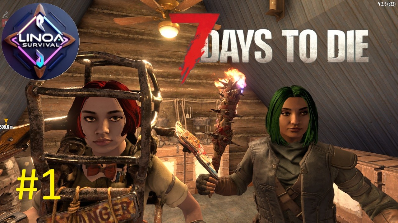 on est bien là... dans le dur mais bien ! Girl Power /7 days to die /FR COOP #1
