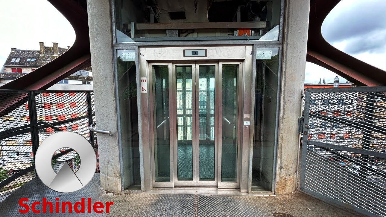 EPIC Motor! Huge 2009 Schindler Eurolift MRL Traction Elevator | Esch van der Alzette, Luxembourg