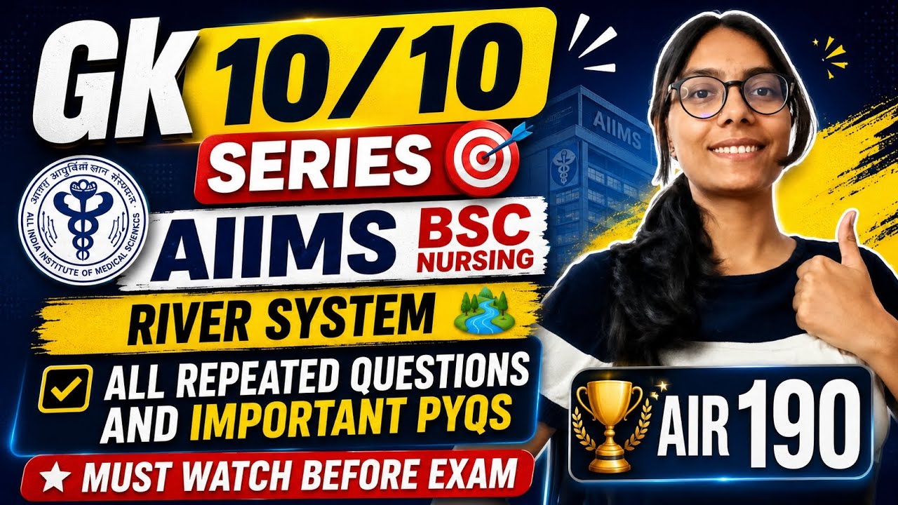 General knowledge for AIIMS BSC NURSING 