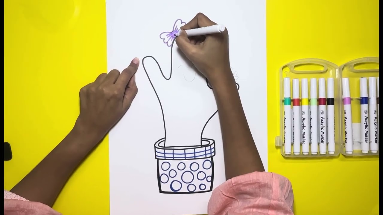 Cute & Easy Cactus Drawing | Simple Art for Kids