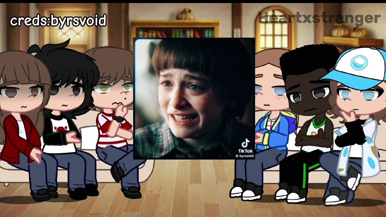 THE PARTY REACT TO EACHOTHER (1/6 Will Byers) ||Heartxstranger|| {{STRANGER THINGS}}