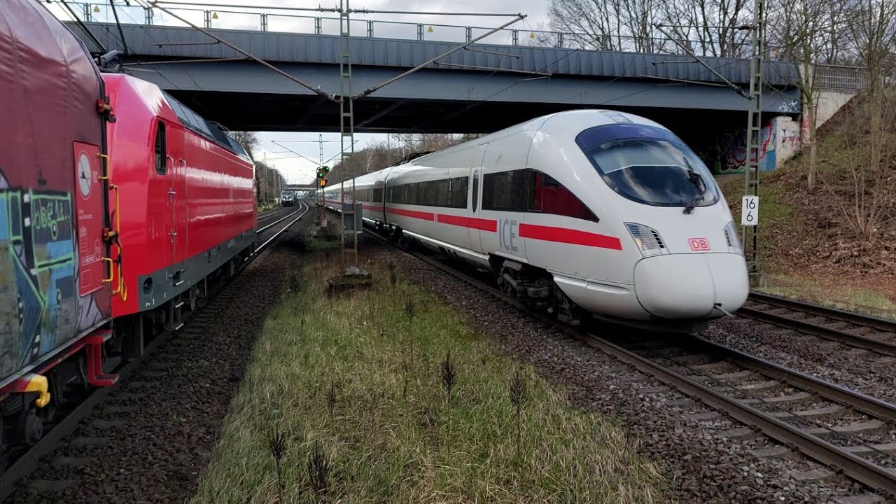 Wieder sehr ungewöhnlicher Zugverkehr... - More very unusual train traffic sightings...
