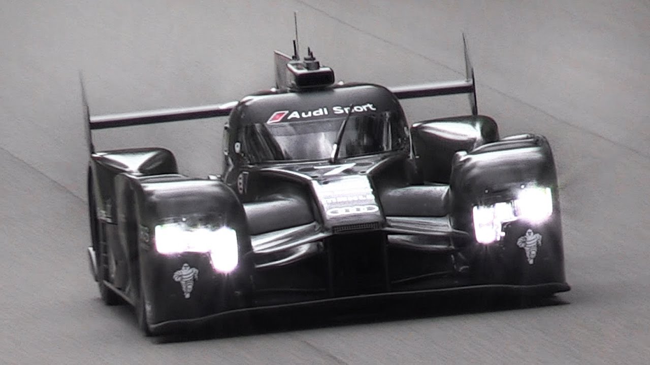 2016 Audi R18 LMP1 Spied Testing At Monza Circuit!!