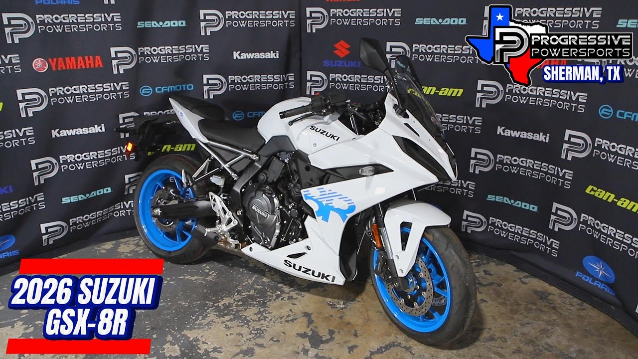 NEW 2026 Suzuki GSX-8R Motorcycle For Sale In Sherman, TX
