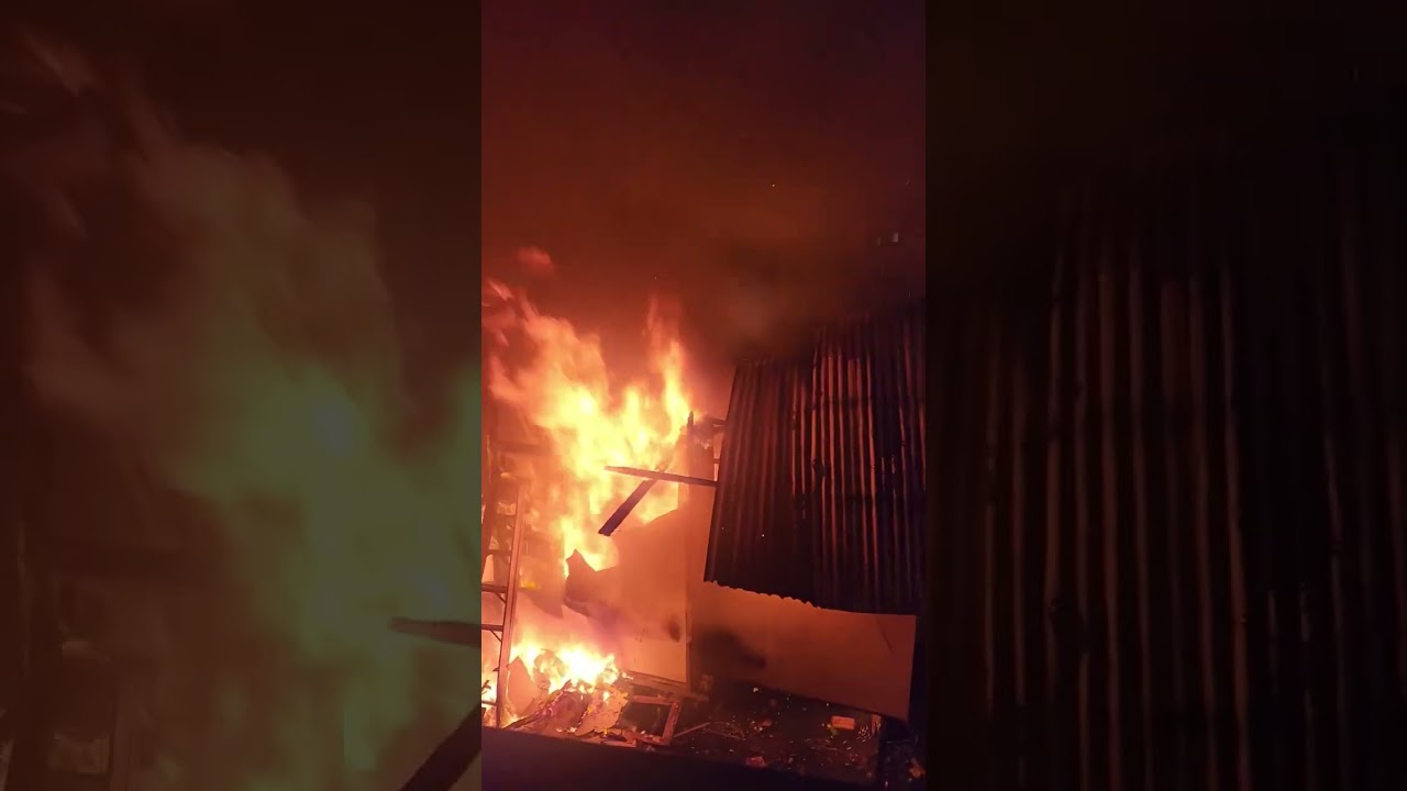 Sunog sa Purok 22 Malamboon Ecoland Davao City.