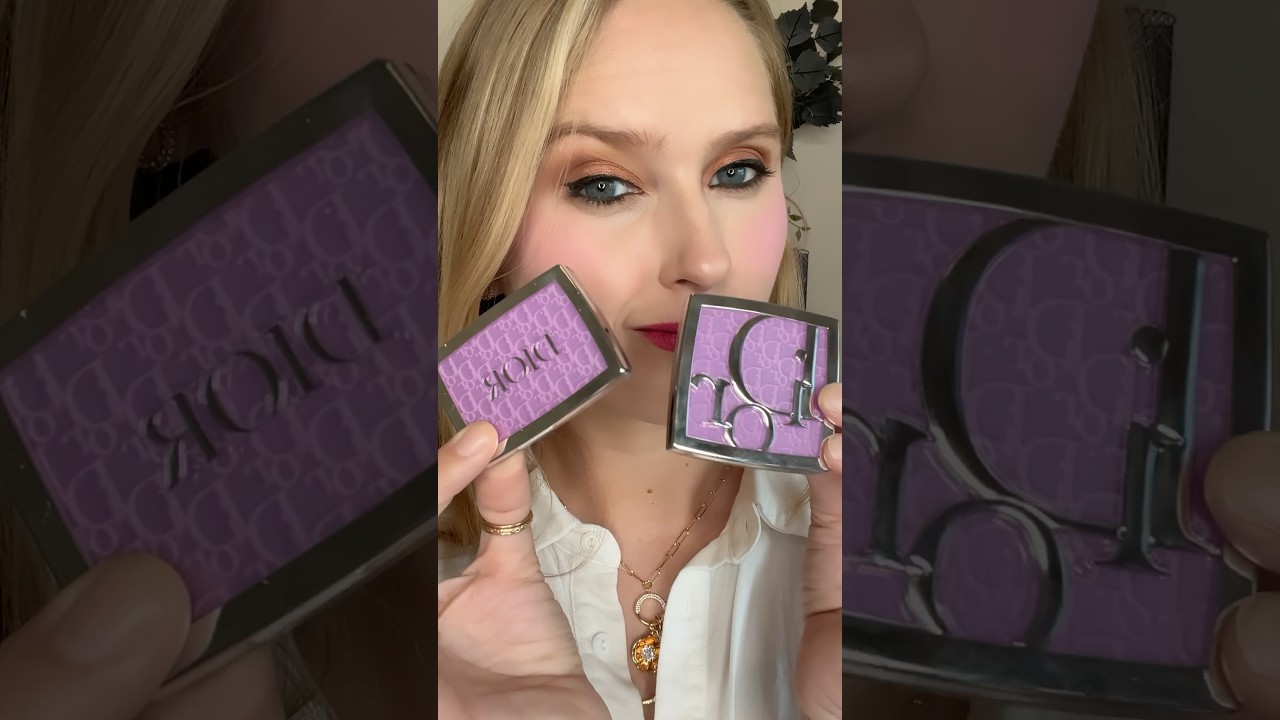 is the new formula better?? #diormakeup #pinklilac #makeup #fyp