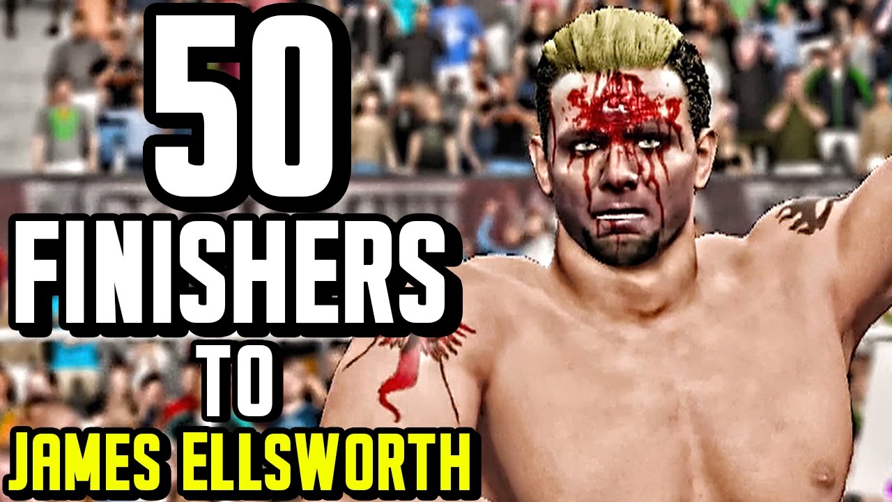 WWE 2K17 - 50 Finishers To James Ellsworth!