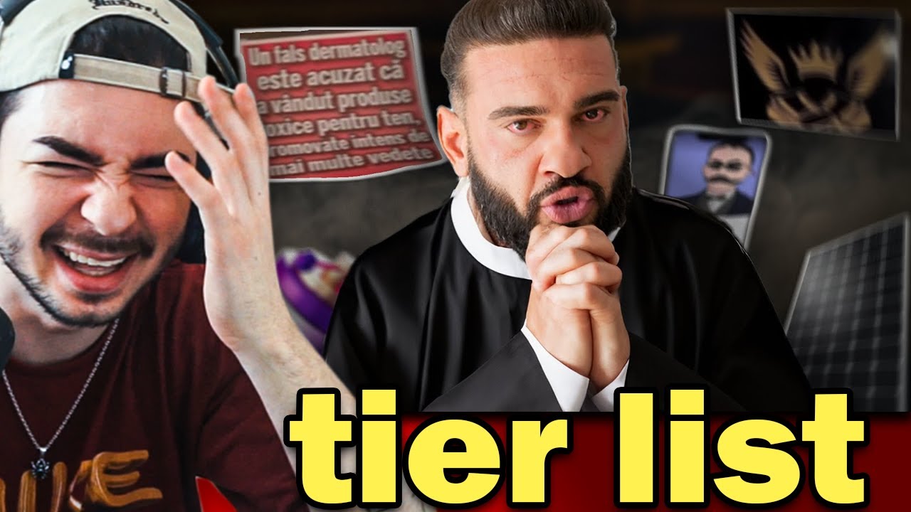 TheRealRed reactioneaza la PĂCATELE LUI DORIAN POPA (tierlist)