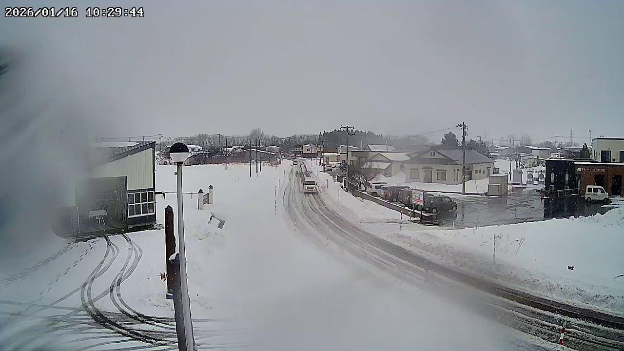 青森県五所川原市漆川ライブカメラ Aomori Goshogawara Live camera.world.cam