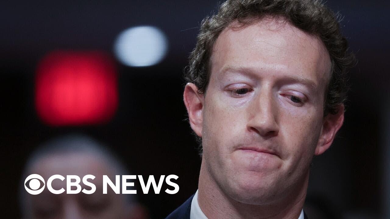 Mark Zuckerberg taking the stand at social media addiction trial