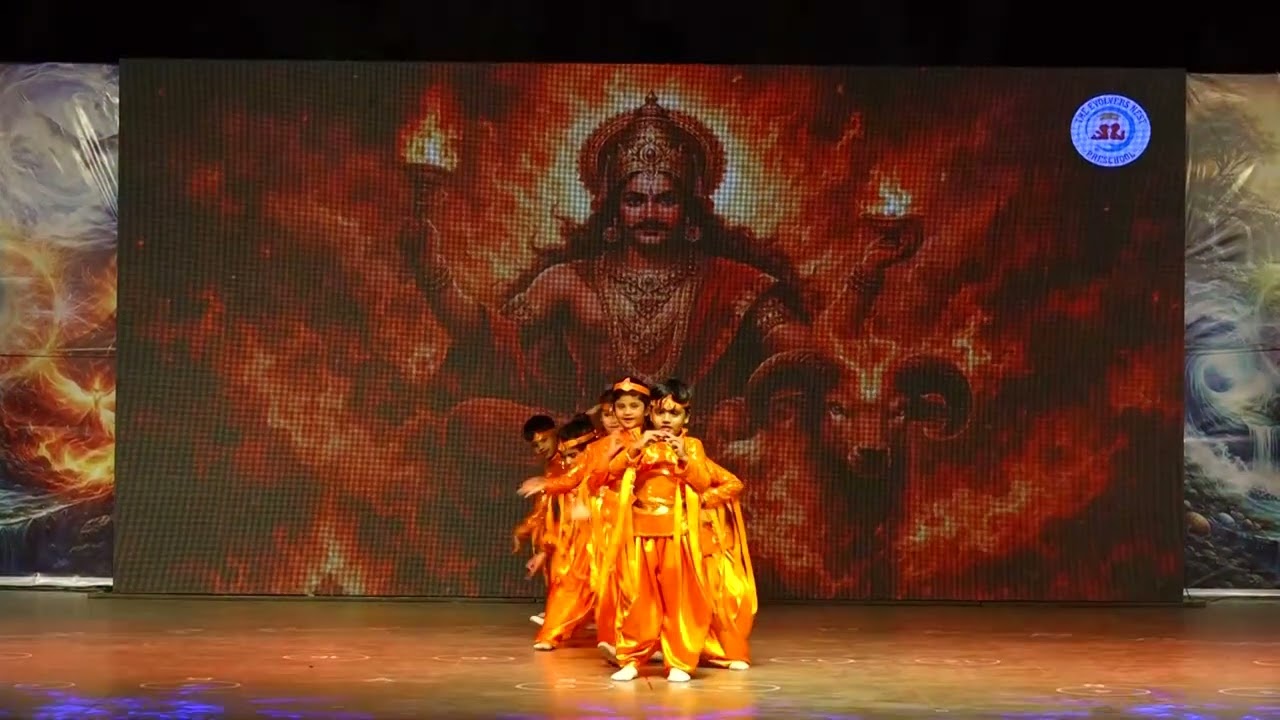 SR KG C & D | TEN Annual Day 25-26 | Panchtatva