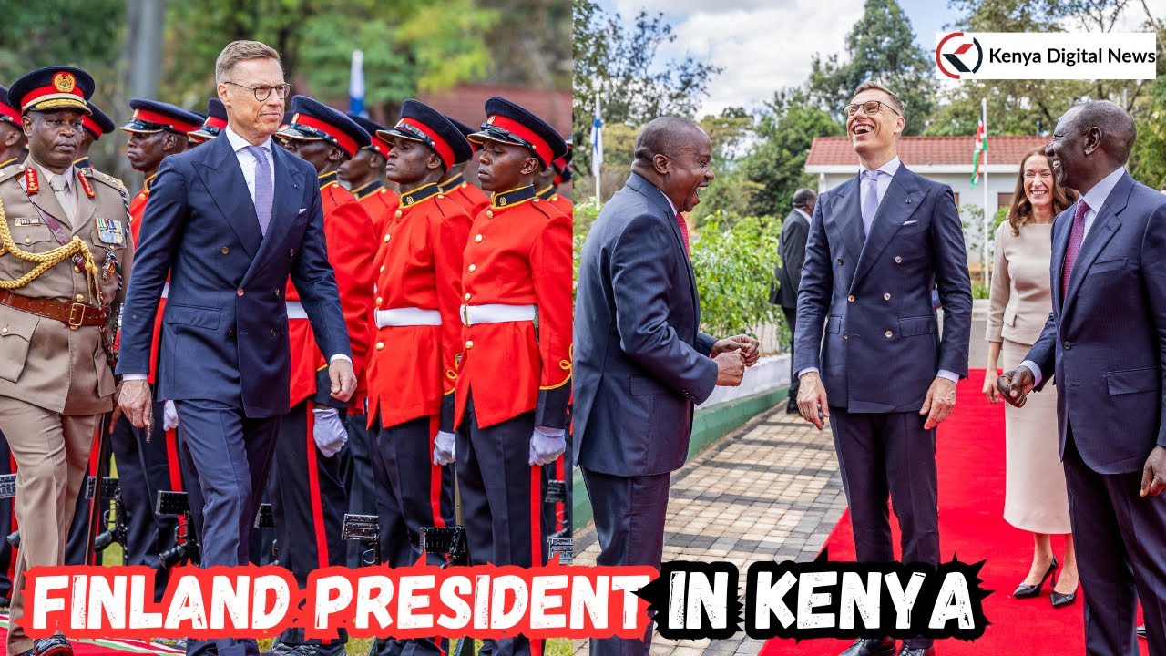 LIVE: President Ruto & Finland President Alexander Stubb's joint Press briefing at State House!!
