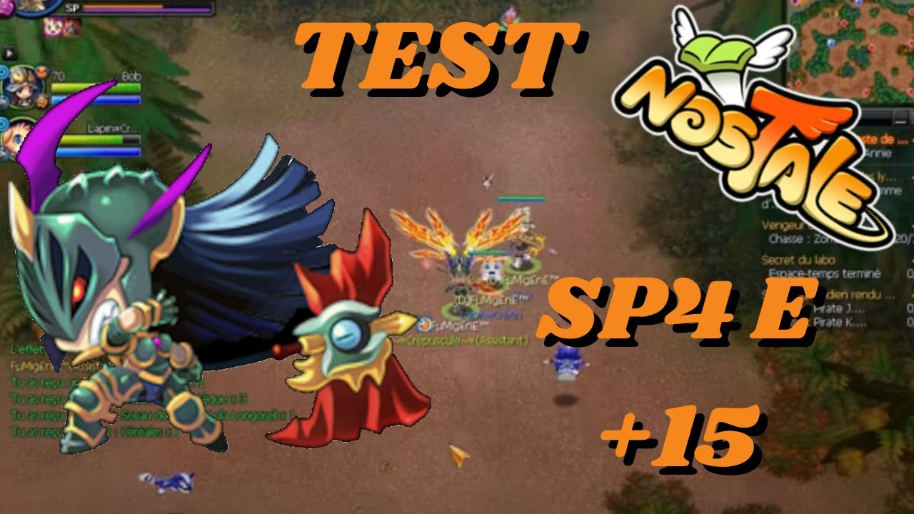 NosTale | Testons notre SP4 ESCRI  - #FuMig£n£™