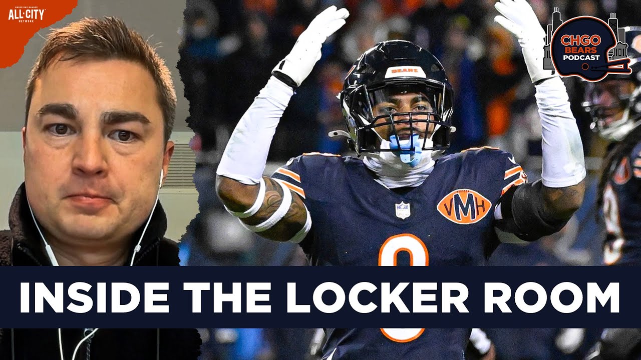 Inside a DISTRAUGHT Chicago Bears Locker Room After Season-Ending Loss vs Rams