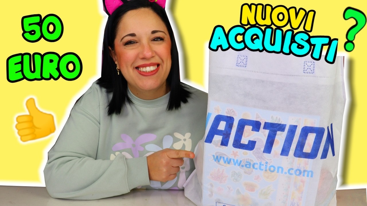 Apro NUOVI ACQUISTI di ACTION! iolanda sweets