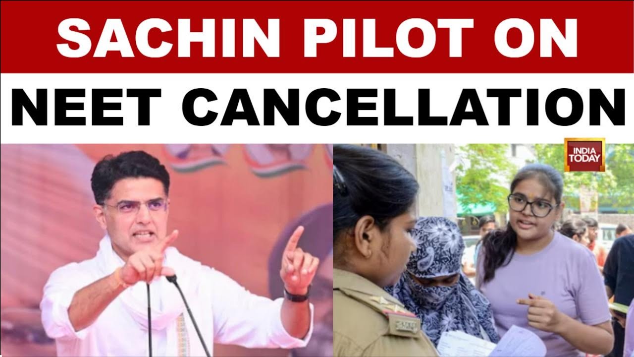 NEET Exam Cancelled: Sachin Pilot Speaks To India Today After NEET-UG 2026 Scrapped | Watch