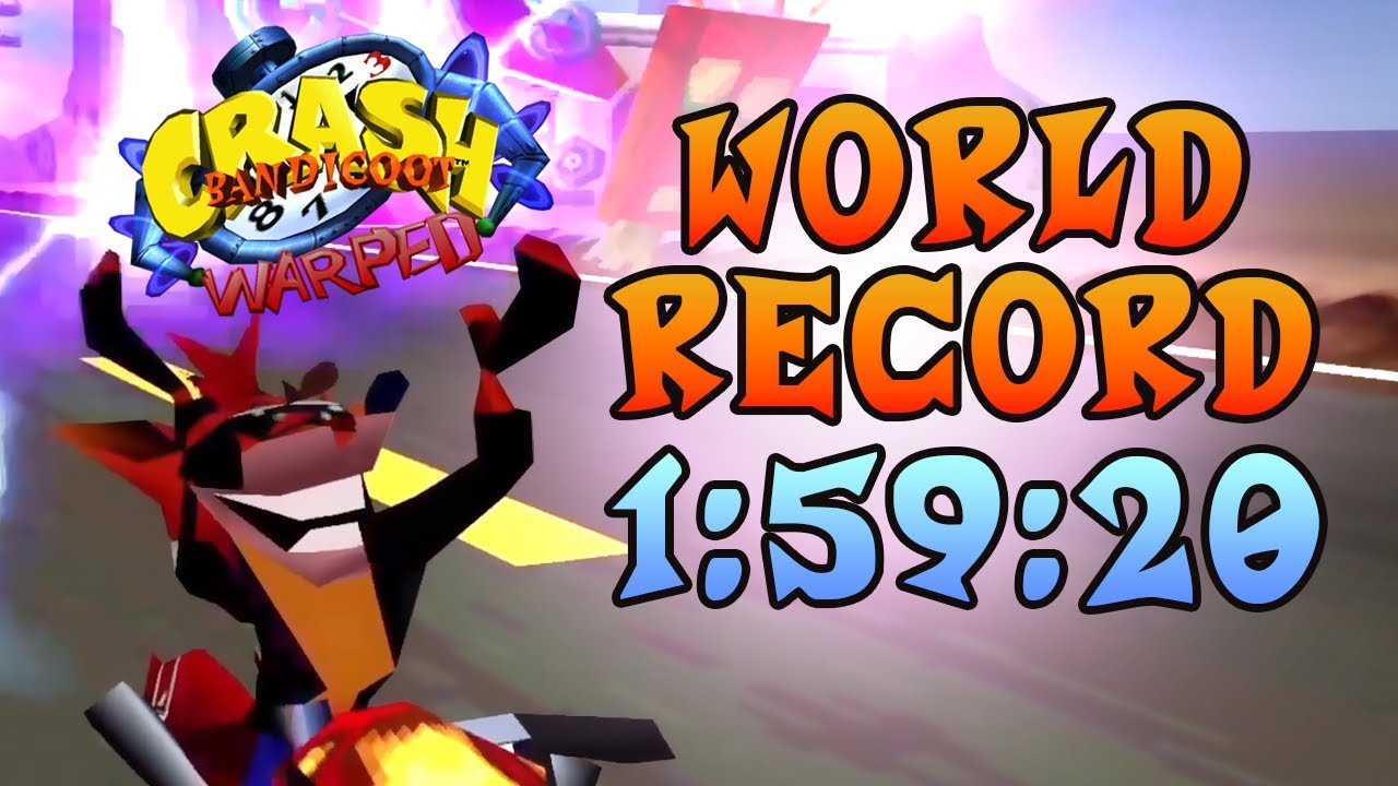 (FWR) Crash 3 105% Speedrun in 1:59:20
