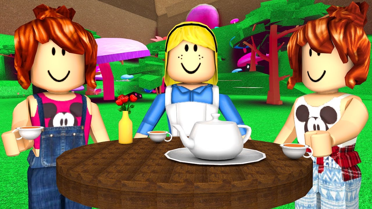 Roblox - ESCAPE PARA O PAÍS DAS MARAVILHAS