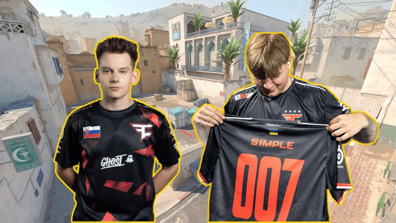 S1MPLE И FROZEN вместе играют FACEIT | Dust 2