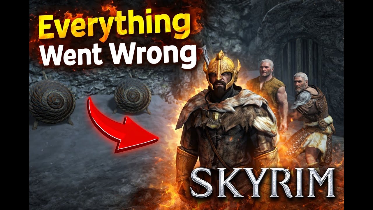 I Ignored the Main Quest and Everything Went Wrong | Skyrim