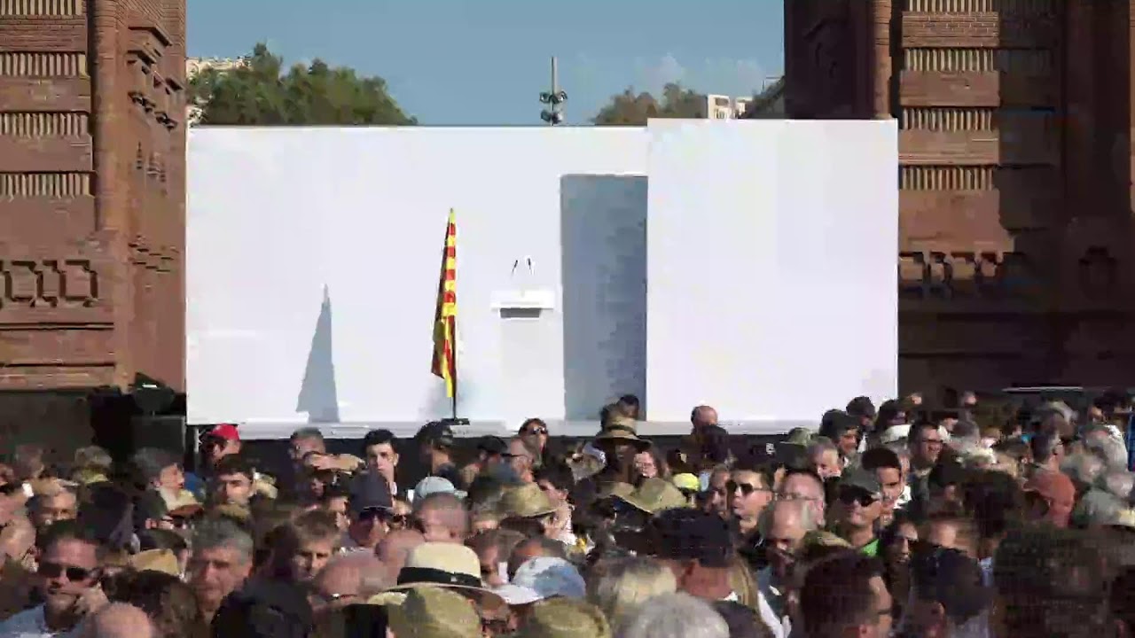 En directe des  de l´ Arc de Trionf de Barcelona