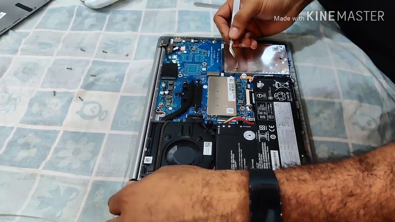Lennovo IdeaPad S340 back panel opening (English)
