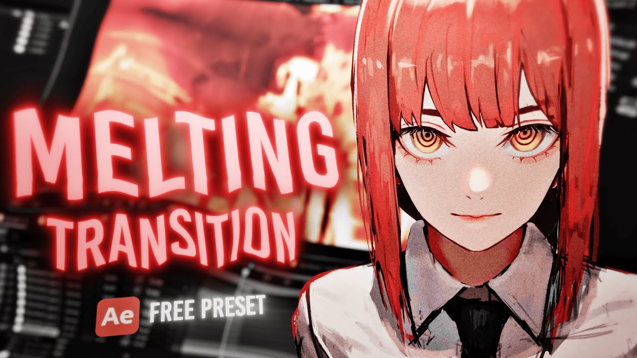 How To Make A Cool Melting Transition | After Effects Tutorial + FREE PRESET
