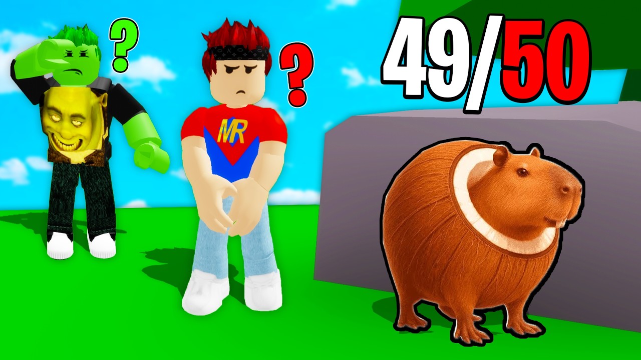 TROVA TUTTI I BRAINROT NASCOSTI PER VINCERE SU ROBLOX!