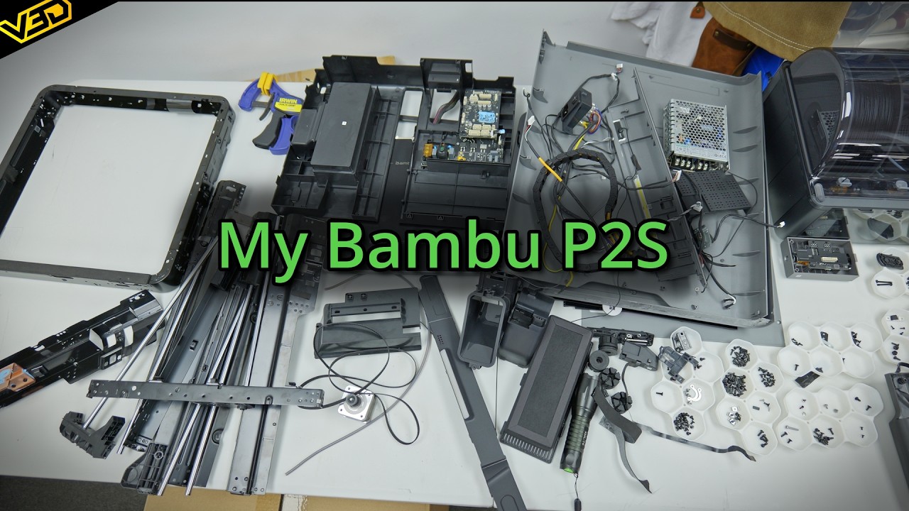 Bambu P2S Exposed: The Complete Teardown