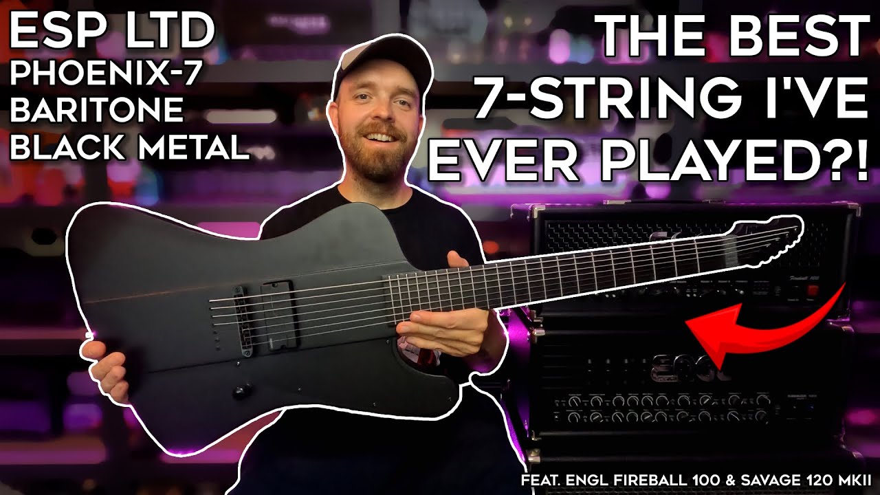 The BEST 7-String I've Ever Played?! (LTD Phoenix-7 Baritone)