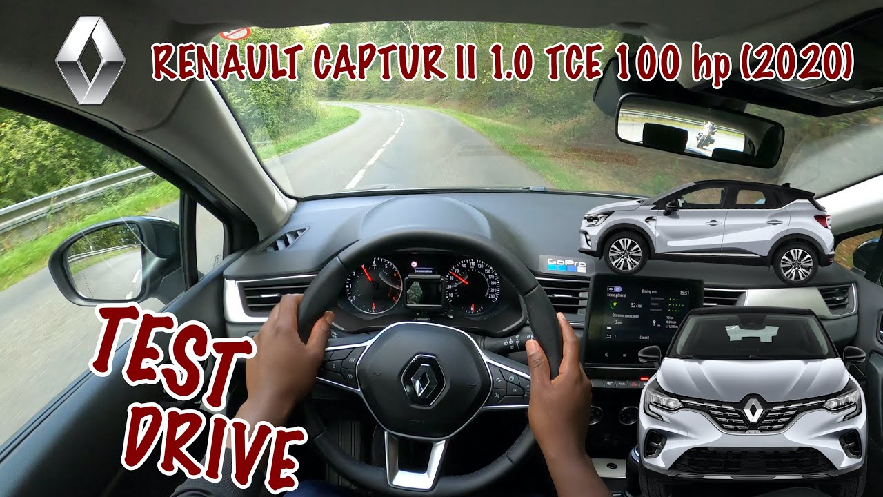 Renault CAPTUR II 1.0 TCE 100 hp (2020) - POV Test Drive