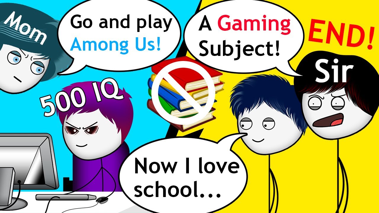 What if Among Us was a Subject at School | Axzyte