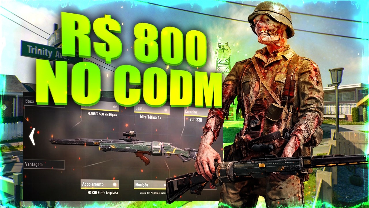 Essa CLASSE me fez ganhar 800 REAIS no COD MOBILE!